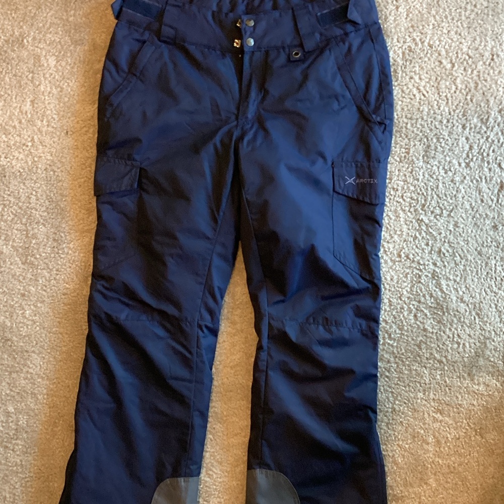 SIZE LARGE, Arctix Women's Navy Blue Snow Pants, Bottoms - Picture 3 of 11